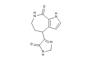 4-(5-keto-3-imidazolin-4-yl)-4,5,6,7-tetrahydro-1H-pyrrolo[2,3-c]azepin-8-one