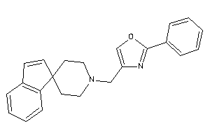 2-phenyl-4-(spiro[indene-1,4'-piperidine]-1'-ylmethyl)oxazole