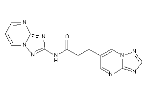 N-([1,2,4]triazolo[1,5-a]pyrimidin-2-yl)-3-([1,2,4]triazolo[1,5-a]pyrimidin-6-yl)propionamide
