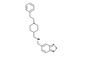 (1-phenethyl-4-piperidyl)methyl-(piazthiol-5-ylmethyl)amine