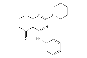 Image of 4-anilino-2-piperidino-7,8-dihydro-6H-quinazolin-5-one