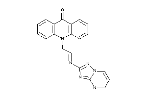 10-[2-([1,2,4]triazolo[1,5-a]pyrimidin-2-ylimino)ethyl]acridin-9-one