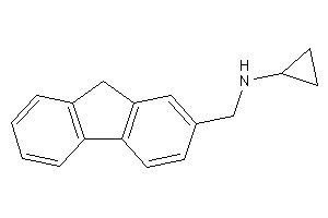 Cyclopropyl(9H-fluoren-2-ylmethyl)amine