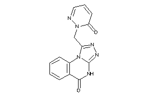 1-[(6-ketopyridazin-1-yl)methyl]-4H-[1,2,4]triazolo[4,3-a]quinazolin-5-one