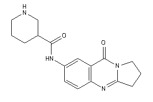 N-(9-keto-2,3-dihydro-1H-pyrrolo[2,1-b]quinazolin-7-yl)nipecotamide