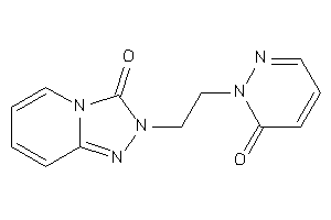 2-[2-(6-ketopyridazin-1-yl)ethyl]-[1,2,4]triazolo[4,3-a]pyridin-3-one