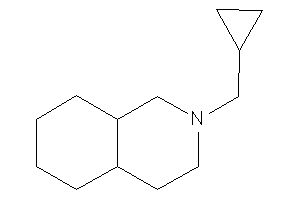 Image of 2-(cyclopropylmethyl)-3,4,4a,5,6,7,8,8a-octahydro-1H-isoquinoline