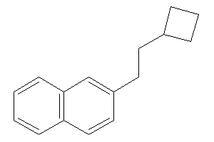 Image of 2-(2-cyclobutylethyl)naphthalene