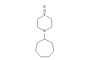 4-cycloheptyl-1,4-thiazinane 1-oxide