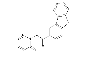 2-[2-(9H-fluoren-3-yl)-2-keto-ethyl]pyridazin-3-one