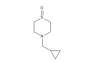 4-(cyclopropylmethyl)-1,4-thiazinane 1-oxide
