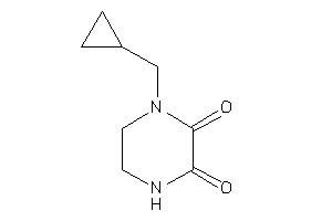 Image of 1-(cyclopropylmethyl)piperazine-2,3-quinone