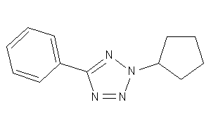 Image of 2-cyclopentyl-5-phenyl-tetrazole