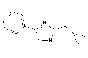 Image of 2-(cyclopropylmethyl)-5-phenyl-tetrazole