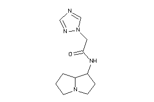 N-pyrrolizidin-1-yl-2-(1,2,4-triazol-1-yl)acetamide