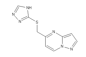 5-[(4H-1,2,4-triazol-3-ylthio)methyl]pyrazolo[1,5-a]pyrimidine