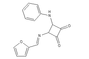 3-anilino-4-(2-furfurylideneamino)cyclobutane-1,2-quinone