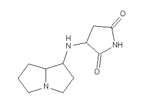 Image of 3-(pyrrolizidin-1-ylamino)pyrrolidine-2,5-quinone