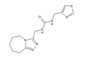 1-(6,7,8,9-tetrahydro-5H-[1,2,4]triazolo[4,3-a]azepin-3-ylmethyl)-3-(thiazol-4-ylmethyl)urea