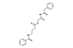 4-benzamidobutyric Acid [2-keto-2-[(2-phenylacetyl)amino]ethyl] Ester