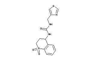 1-(1,1-diketo-3,4-dihydro-2H-thiochromen-4-yl)-3-(thiazol-4-ylmethyl)urea