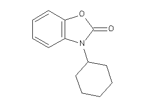 3-cyclohexyl-1,3-benzoxazol-2-one