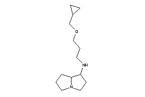 3-(cyclopropylmethoxy)propyl-pyrrolizidin-1-yl-amine