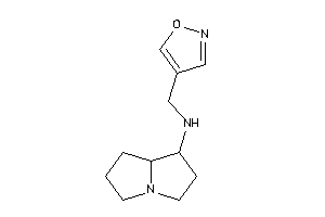 Image of Isoxazol-4-ylmethyl(pyrrolizidin-1-yl)amine