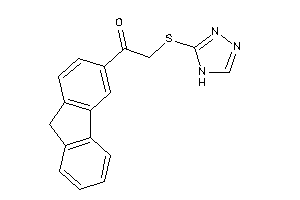 Image of 1-(9H-fluoren-3-yl)-2-(4H-1,2,4-triazol-3-ylthio)ethanone