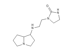 1-[2-(pyrrolizidin-1-ylamino)ethyl]-2-imidazolidinone