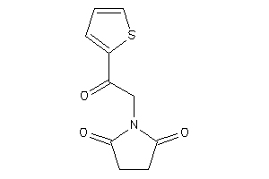 Image of 1-[2-keto-2-(2-thienyl)ethyl]pyrrolidine-2,5-quinone