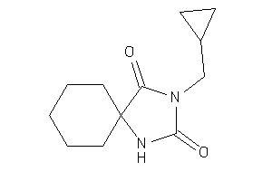 Image of 3-(cyclopropylmethyl)-1,3-diazaspiro[4.5]decane-2,4-quinone