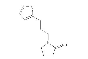 [1-[3-(2-furyl)propyl]pyrrolidin-2-ylidene]amine