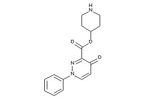 4-keto-1-phenyl-pyridazine-3-carboxylic Acid 4-piperidyl Ester