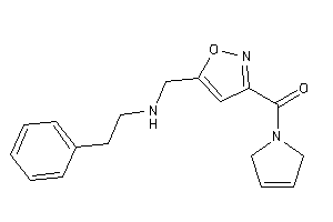 [5-[(phenethylamino)methyl]isoxazol-3-yl]-(3-pyrrolin-1-yl)methanone