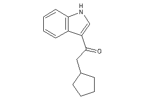 Image of 2-cyclopentyl-1-(1H-indol-3-yl)ethanone