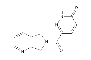 3-(5,7-dihydropyrrolo[3,4-d]pyrimidine-6-carbonyl)-1H-pyridazin-6-one