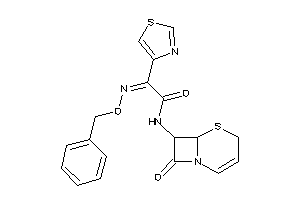 Image of 2-benzyloximino-N-(8-keto-5-thia-1-azabicyclo[4.2.0]oct-2-en-7-yl)-2-thiazol-4-yl-acetamide