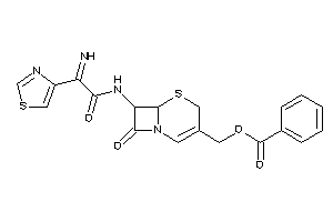 Benzoic Acid [7-[(2-imino-2-thiazol-4-yl-acetyl)amino]-8-keto-5-thia-1-azabicyclo[4.2.0]oct-2-en-3-yl]methyl Ester