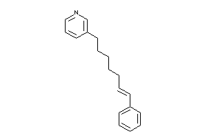 3-(7-phenylhept-6-enyl)pyridine
