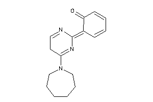 Image of 6-[4-(azepan-1-yl)-5H-pyrimidin-2-ylidene]cyclohexa-2,4-dien-1-one
