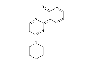 6-(4-piperidino-5H-pyrimidin-2-ylidene)cyclohexa-2,4-dien-1-one