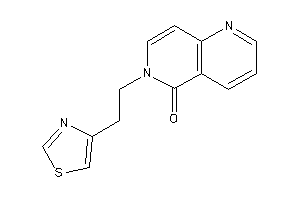 Image of 6-(2-thiazol-4-ylethyl)-1,6-naphthyridin-5-one