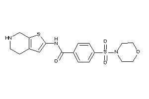 4-morpholinosulfonyl-N-(4,5,6,7-tetrahydrothieno[2,3-c]pyridin-2-yl)benzamide