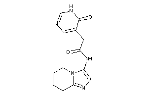 2-(6-keto-1H-pyrimidin-5-yl)-N-(5,6,7,8-tetrahydroimidazo[1,2-a]pyridin-3-yl)acetamide
