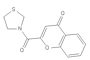 Image of 2-(thiazolidine-3-carbonyl)chromone