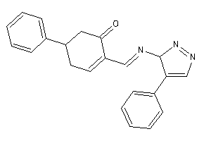 Image of 5-phenyl-2-[(4-phenyl-3H-pyrazol-3-yl)iminomethyl]cyclohex-2-en-1-one