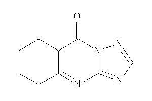 Image of 6,7,8,8a-tetrahydro-5H-[1,2,4]triazolo[5,1-b]quinazolin-9-one