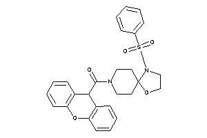 (1-besyl-4-oxa-1,8-diazaspiro[4.5]decan-8-yl)-(9H-xanthen-9-yl)methanone