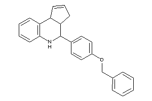 4-(4-benzoxyphenyl)-3a,4,5,9b-tetrahydro-3H-cyclopenta[c]quinoline